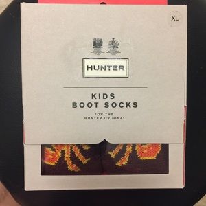 NEW Hunter Kids Boot Socks Size XL